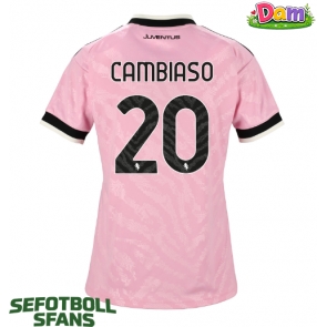 Juventus Andrea Cambiaso #20 Bortatröja Kvinnor 2026-27 Kortärmad